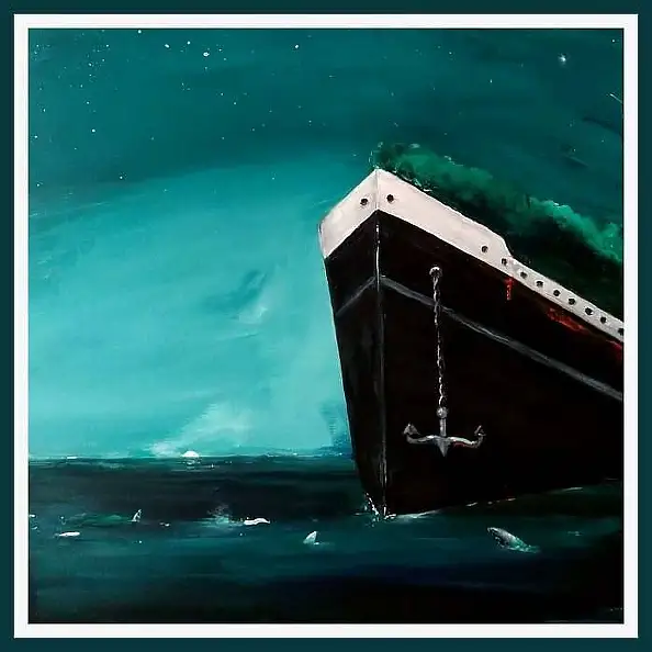 Andrzej Cybura, Bottle, Acrylic painting, Oil painting - canvas, 60 x 60