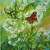 Maria Roszkowska - Butterflies on weeds