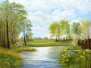 Małgorzata Mutor - the pond