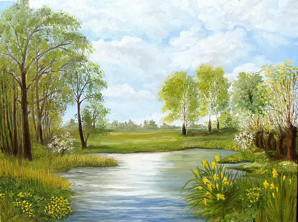 Małgorzata Mutor - the pond