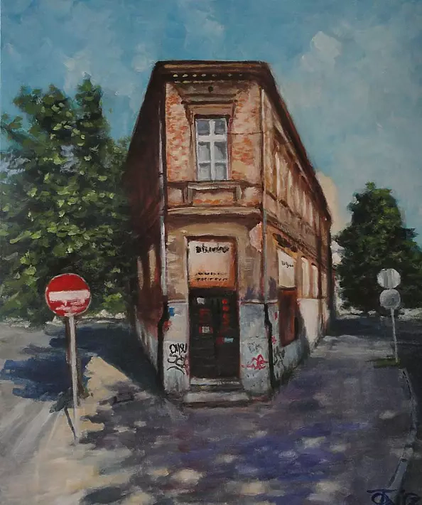 Tomasz Wiczyński - Bydgoszcz- house on the corner