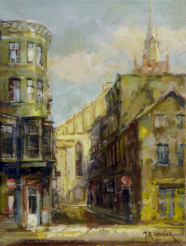 Jacek Szudak - Bytomskie zaułki - ul.Mariacka AD 2017