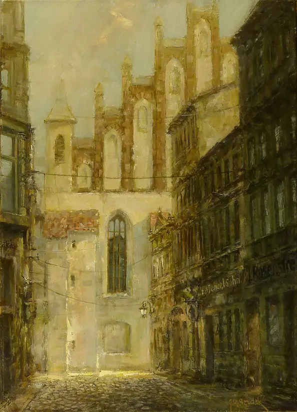 Jacek Szudak - Bytomskie zaułki-ul.Mariacka