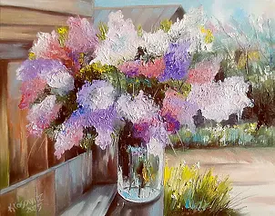 Krzysztof Kłosowicz - "Lilacs XIX"