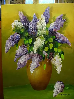 Henryk Radziszewski - lilacs