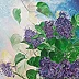 LUCYNA Wiech - Lilacs - triptych