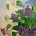 LUCYNA Wiech - Lilacs - triptych