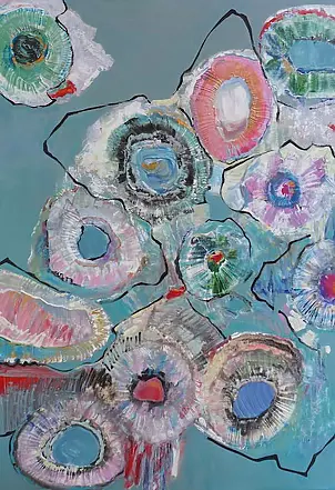   - CARRARA FLOWERS III