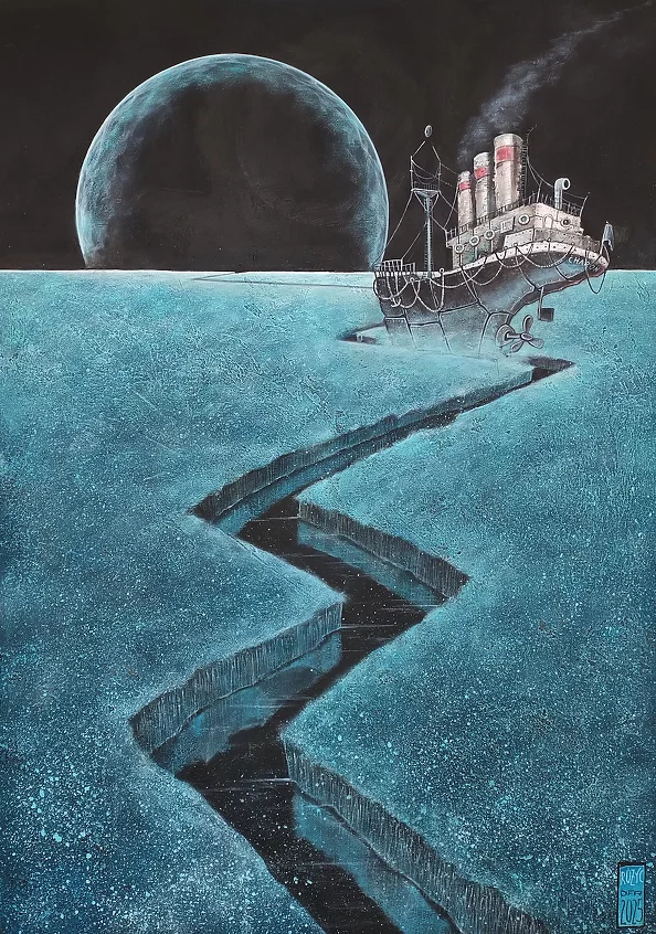 Dariusz Franciszek Różyc - ''CHARON'' series ''Not so distant..''