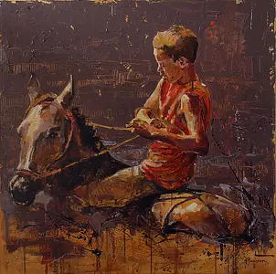 Marcin Mikołajczak - BOY dripping HORSE - FRIENDS