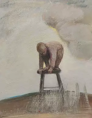 Janusz Lewandowski - BOY ON THE STOOL