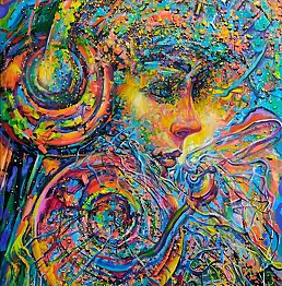 Łukasz Jankiewicz, MOMENTI DI ULONE, Quadro a olio - tela, 100 x 140