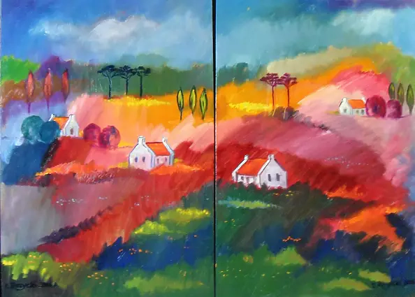 Zenon Różycki - CLOUDY LANDSCAPE