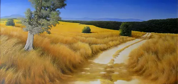 Pier Luigi Parnisari - COLLINE TOSCANE