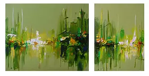 Dorota Łaz - KOMPOZYCJA W ZIELENIACH