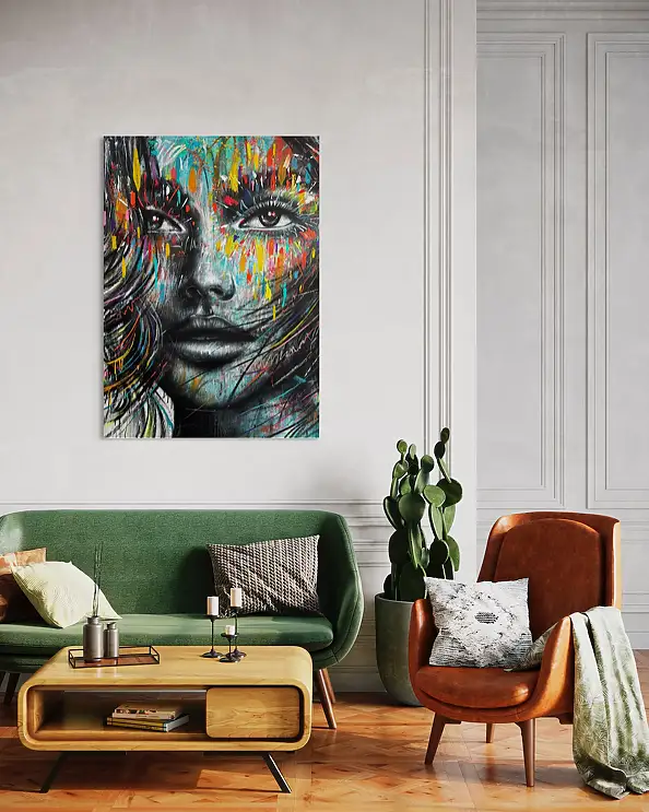Szymon Hołubowski, , Acrylic painting, Mixed media - canvas, 100 x 140
