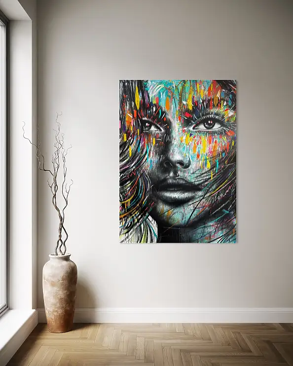 Szymon Hołubowski, , Acrylic painting, Mixed media - canvas, 100 x 140