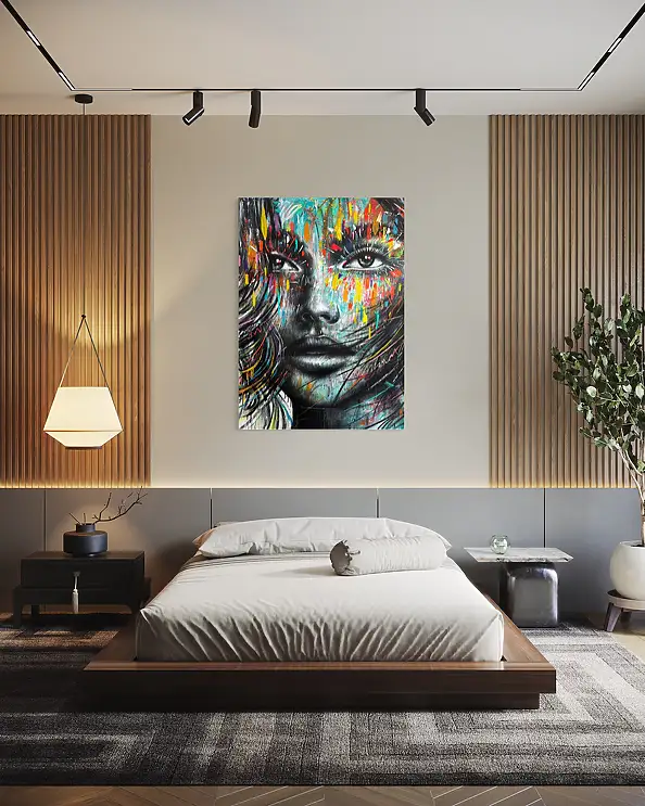 Szymon Hołubowski, , Acrylic painting, Mixed media - canvas, 100 x 140