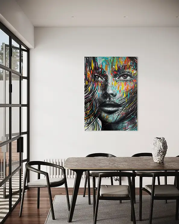 Szymon Hołubowski, , Acrylic painting, Mixed media - canvas, 100 x 140