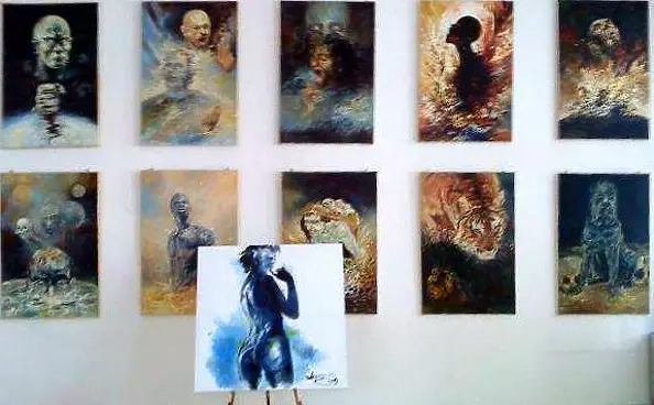 Marek Kubski - CYKL OBRAZÓW PT. SHOCK