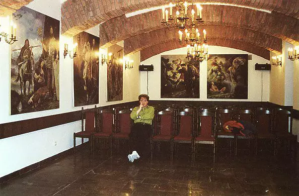 Marek Kubski - PT..Hunter series of paintings of the Apocalypse-Hall of Knights-Vienna