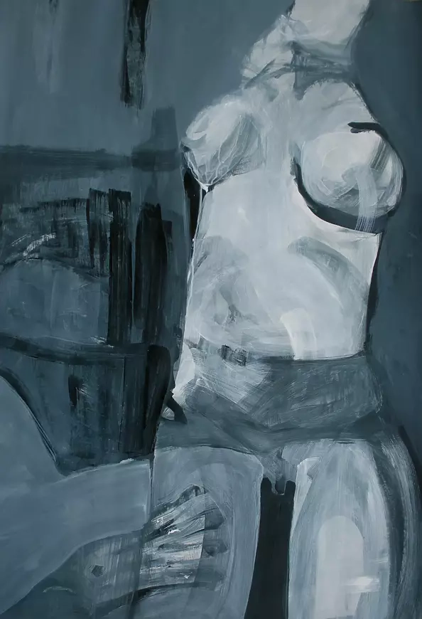 Mariola Paulina Żylińska Jestadt - CZARNO-BIAŁY AKT