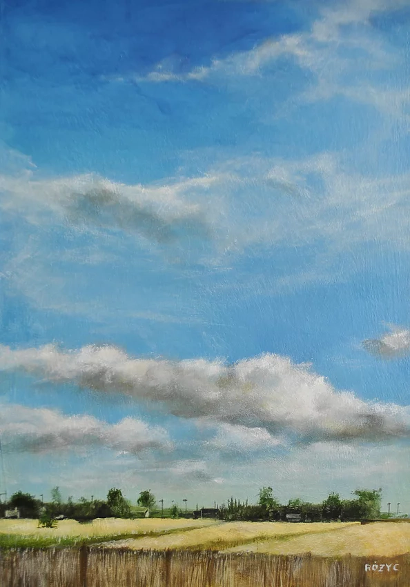 Dariusz Franciszek Różyc - ''EN ATTENDANT LA RÉCOLTE'' 