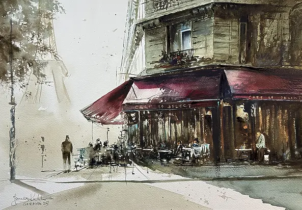 Janusz Kulikowski - "RED MARQUISES OF MONTPARNASSE"