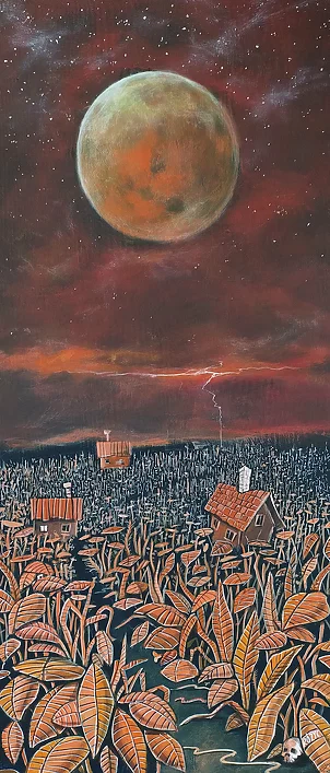 Dariusz Franciszek Różyc - ''RED'' series ''Not so distant..''