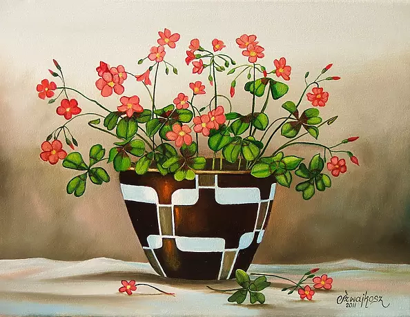 Czesław Szwajkosz - CZTEROLISTNA KONICZYNA