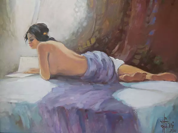 Józef Łącki - READING CECYLIA