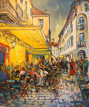 Piotr Rembieliński - Café Van Gogh in Arles, Frankreich