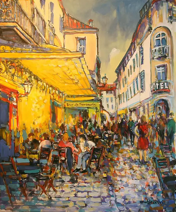 Piotr Rembieliński - Cafe Van Gogh in Arles, France