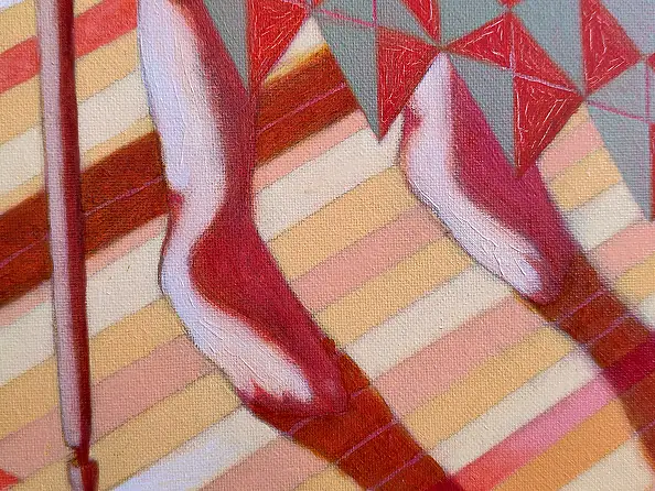 federico cortese, Can I come in?, Obraz olejny - płótno, 60 x 90