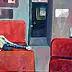Piotr Smogór, История повозок, Акрилова картина - папір, 29 x 21