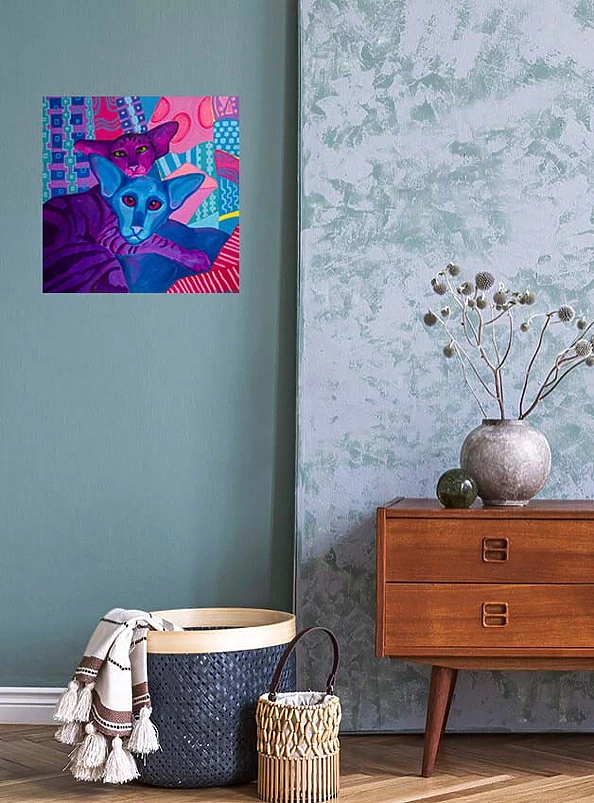 Oksana Chumakova - Cat tenderness