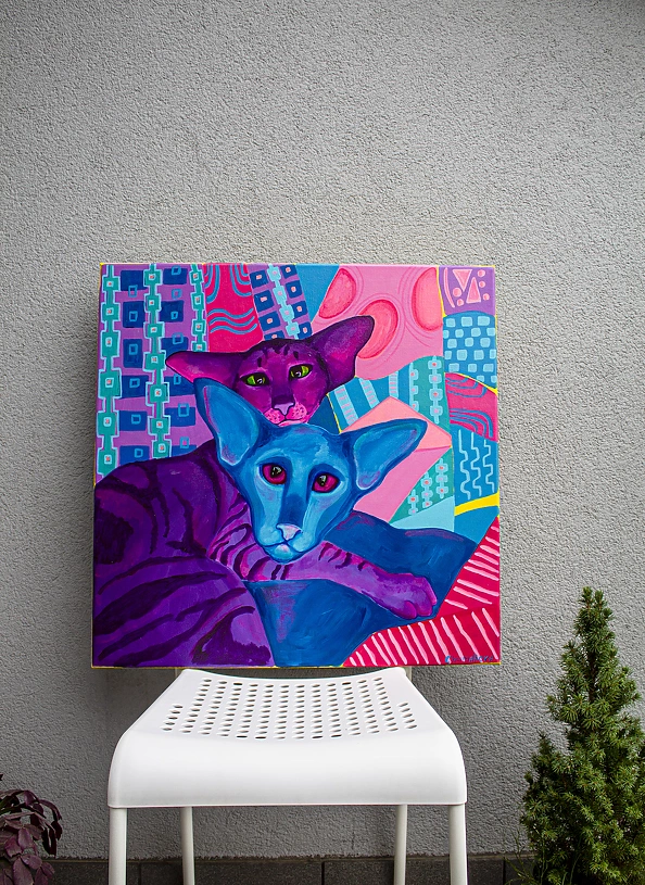 Oksana Chumakova - Cat tenderness