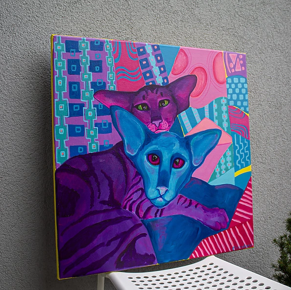 Oksana Chumakova - Cat tenderness