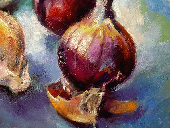 Barbara Gulbinowicz - Onions straight from the field