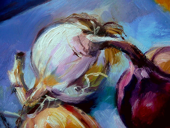 Barbara Gulbinowicz - Onions straight from the field