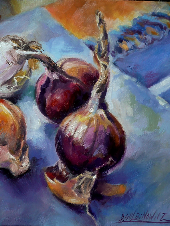 Barbara Gulbinowicz - Onions straight from the field