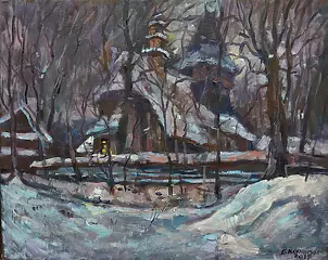 Edward Kociański - Orthodox church in Beskydy