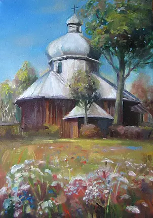 Agnieszka Nizegorodcew - Orthodox church in a pony