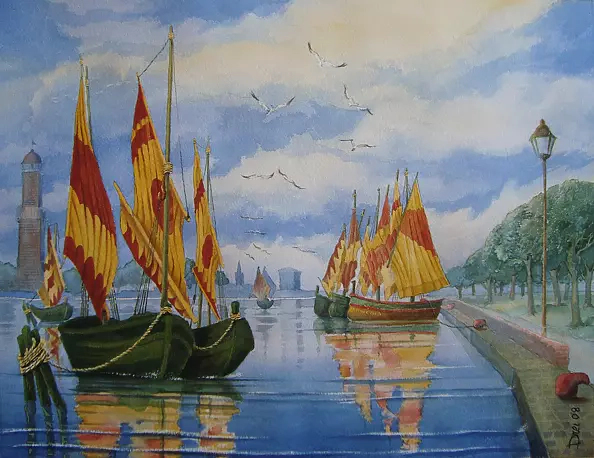 Silvano Drei - Cervia zabytkowe statki