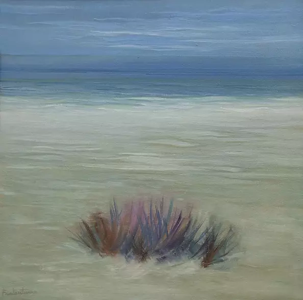 Salvatore Fratantonio - Cespuglio sulla spiaggia