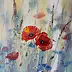 Lidia Olbrycht - cornflowers and poppies