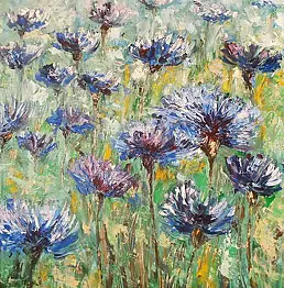 Dorota Sasor Adamczyk - cornflowers