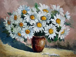 Armenian Art - chamomiles