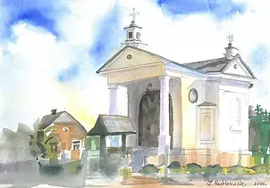 Zdzisław Rutkowski - Kapliczka klęczącego Pana Jezusa w Augustowie