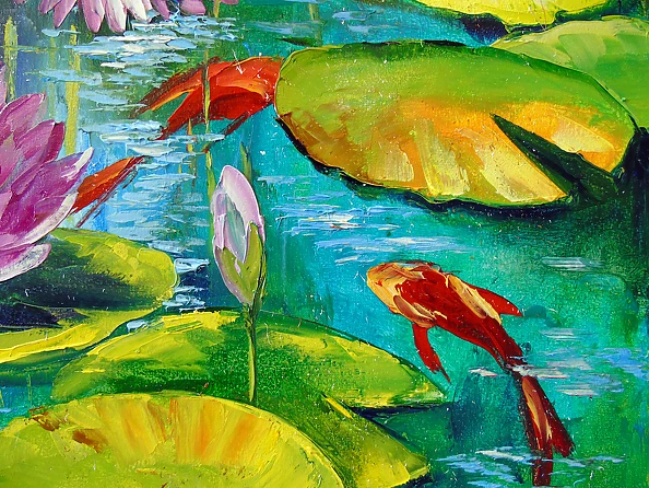 Olha Darchuk - Charming pond